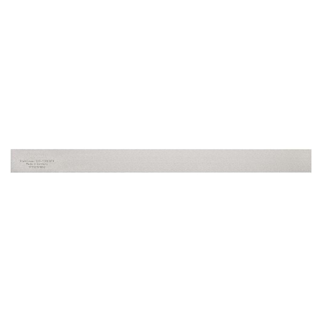 Forum Professional Solutions Kontroll-Stahllineal, DIN 874/I (50 cm, Stahl) (60333591)
