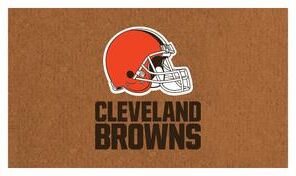 Evergreen Cleveland Browns Full Color Indoor/Outdoor Coir Mat