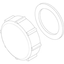 Kappe GPN800 G2'' PP gelb - 8738804599