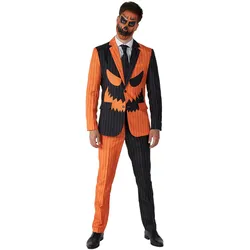 OppoSuits Jack-O Pinstripe Anzug (XXL)