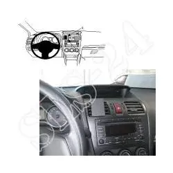 BRODIT 854747 ProClip Halterung - Subaru XV Levorg Forester Impreza GPS / KFZ...