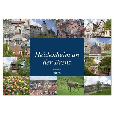 Heidenheim an der Brenz (Wandkalender 2026 DIN A2 quer), CALVENDO Monatskalender