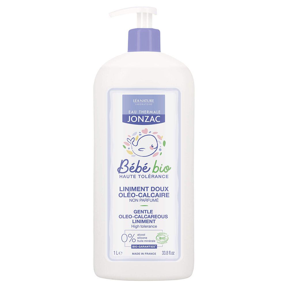EAU Thermale Jonzac Bébé BIO Liniment Doux Oléocalcaire - oléocalcaire. fl 1 l 1000 ml Balsam