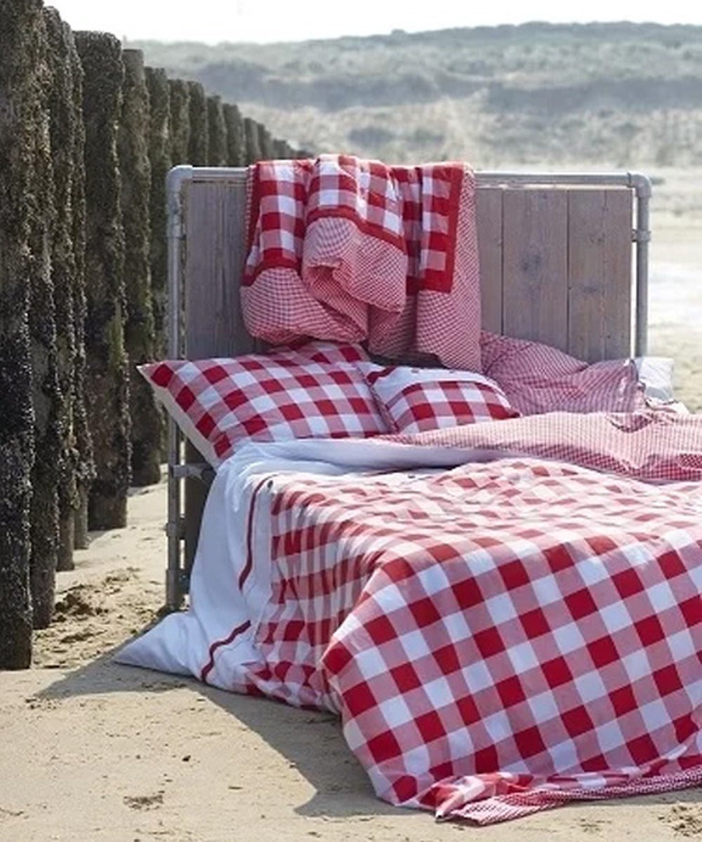 Marieke At Home Anne Quilt Tweepersoons Rood 220 x 245 cm