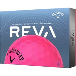 Callaway REVA 23 Golfbälle - 12er Pack, pink