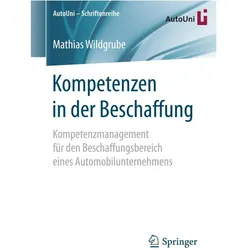 Kompetenzen in der Beschaffung, Fachbücher von Mathias Wildgrube