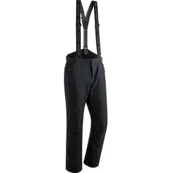 MAIER SPORTS Herren Latzhose JOSCHA SLIM, Größe 50 in Schwarz Schwarz