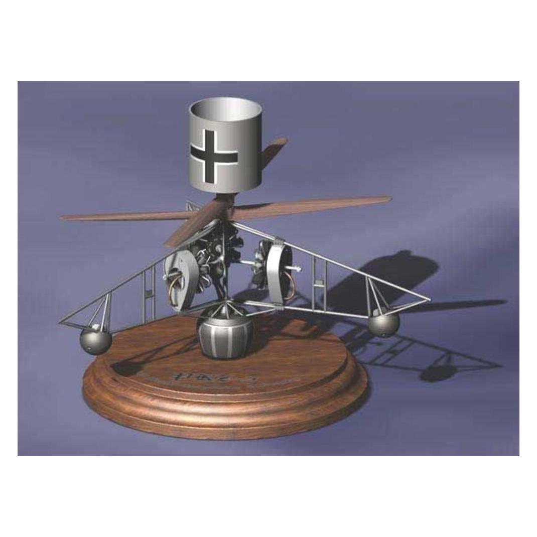 Roden PKZ-2 Austro-Hungarian Helicopter World War 1 (23797016)