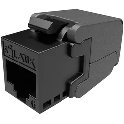 Solarix MULTIPACK 24ks Keystone CAT6 UTP RJ45 ÄernÃ1⁄2 samoÅ™eznÃ1⁄2 (UTP, CAT6), Netzwerkkabel