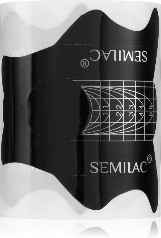 Semilac Shaper Slim Nail Forms stencils for nails 100 pc
