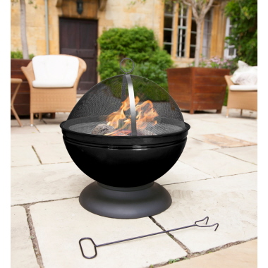 BUSCHBECK GLOBE SCHWARZ MAßE: 56 X 56 X H: 60 CM 09231759