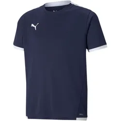 PUMA teamLIGA Trikot Kinder 06 - peacoat/puma white 116