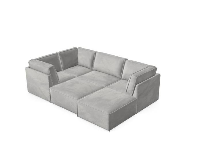 Modulares Sofa Domo - Konfiguriertes Sofa Ref: HXOKGD - Luxusbetten24