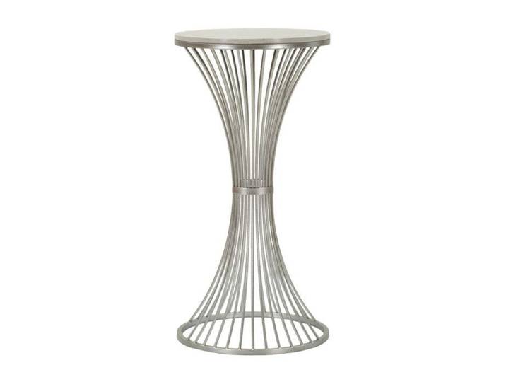 Table basse Mauro Ferretti Funnel - Argenté - 40x79 cm