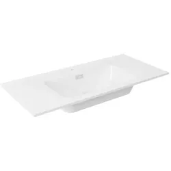 Fackelmann VITA Gussmamorbecken 101 cm weiss - Badmöbel
