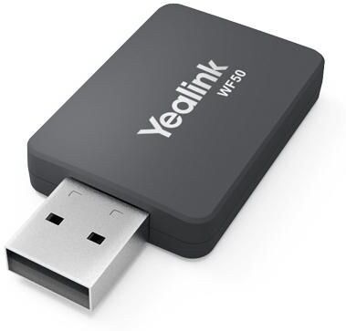 Yealink WF50 Wi-Fi 5 Dual-band USB Dongle for IP Phones - Black
