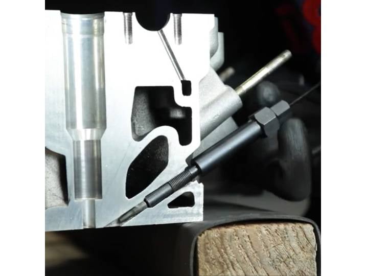 Ensemble de retrait d'élément chauffant de bougie de préchauffage, outils de réparation d'extraction d'électrodes de bougie de préchauffage, ensemble de retrait de bougie de préchauffage