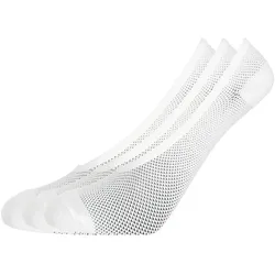 3er Pack ENDURANCE Coter Quick Dry Füßlinge Damen 1002 - white 39-42