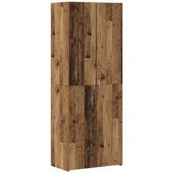 vidaXL Highboard Alter Holz 70x42.5x185 cm Holzwerkstoff
