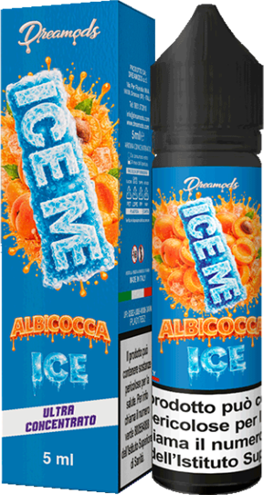 Dreamods Albicocca Ice Me Liquido Shot 5ml Ghiaccio