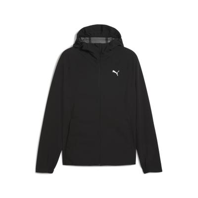 Regenjacke PUMA "RUN rainCELL Jacke Herren", Herren, Gr. L, schwarz, Obermaterial: 100% Polyester. Taschenfutter: 100% Polyester, Jacken Regenjacke