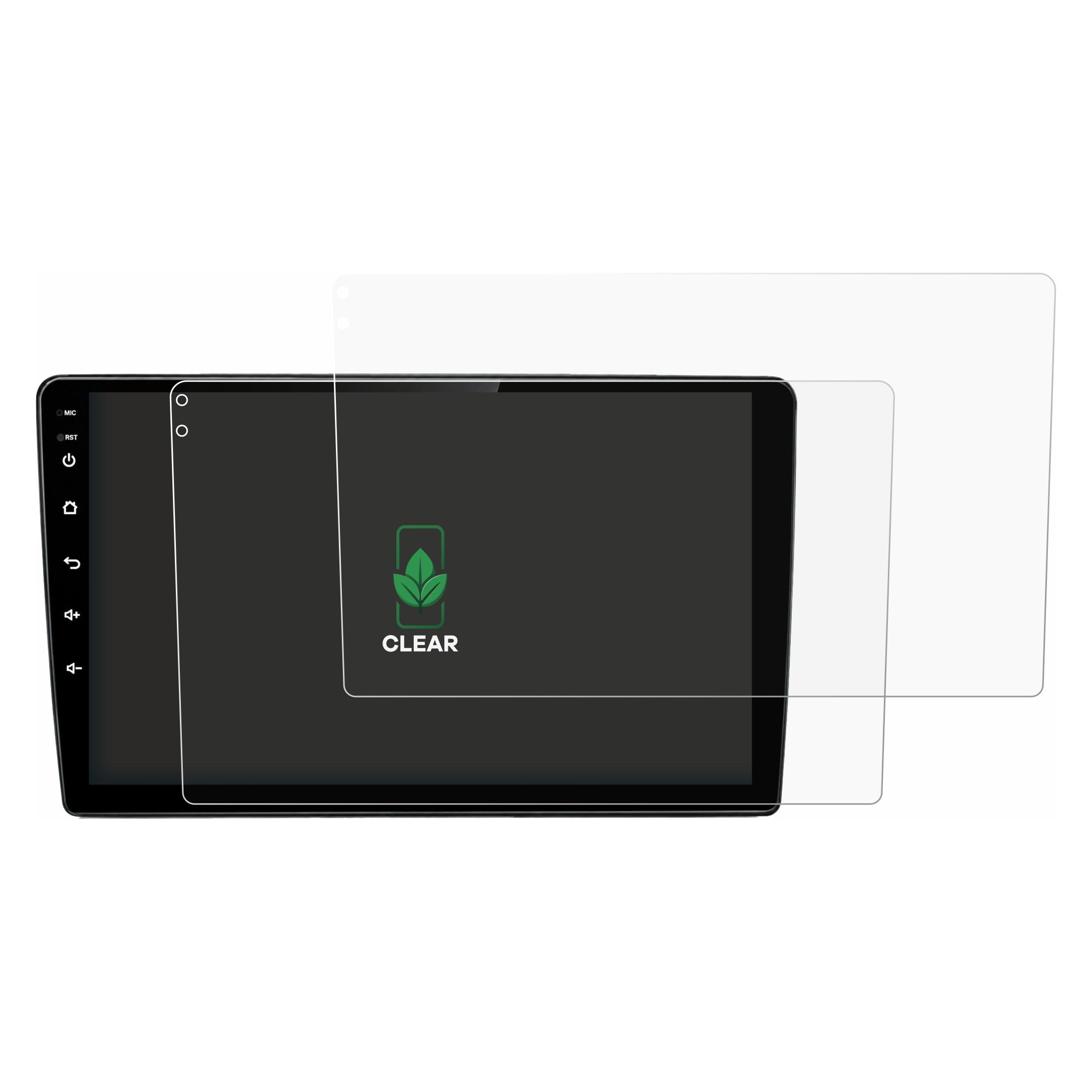 ScreenLeaf Schutzfolie für Junsun V2 Plus 10" Displayschutz Display Schutz Folie Klar Transparent (6164004)