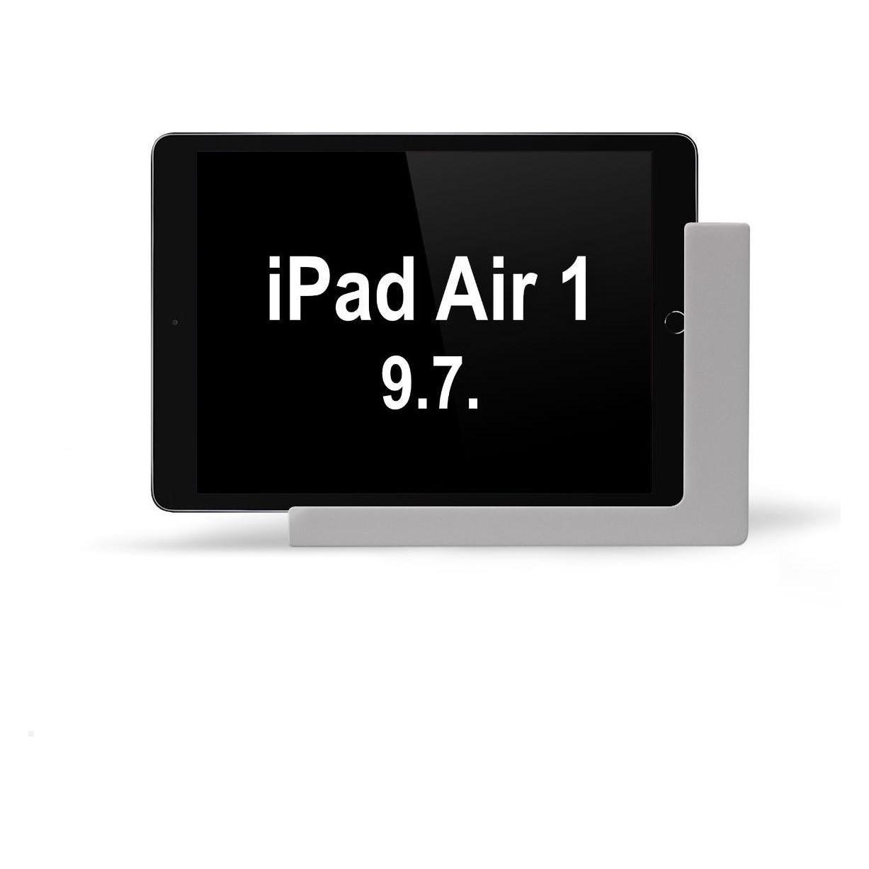 TabLines TWP010S Wandhalterung für Apple Air 1 9.7, silber (TWP010S)