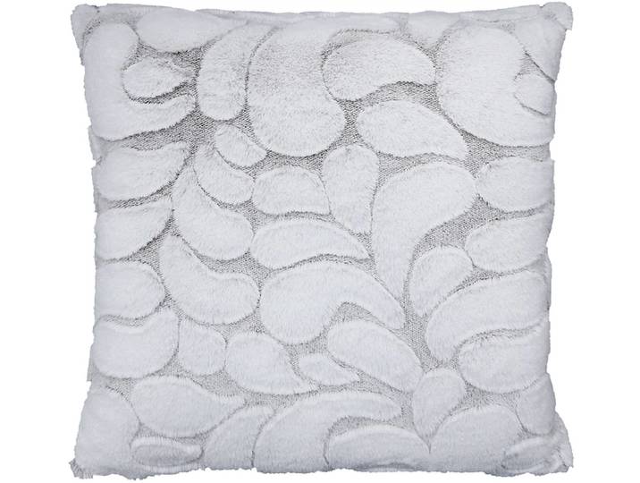 Kissen SELENE 45x45cm taupe unifarben