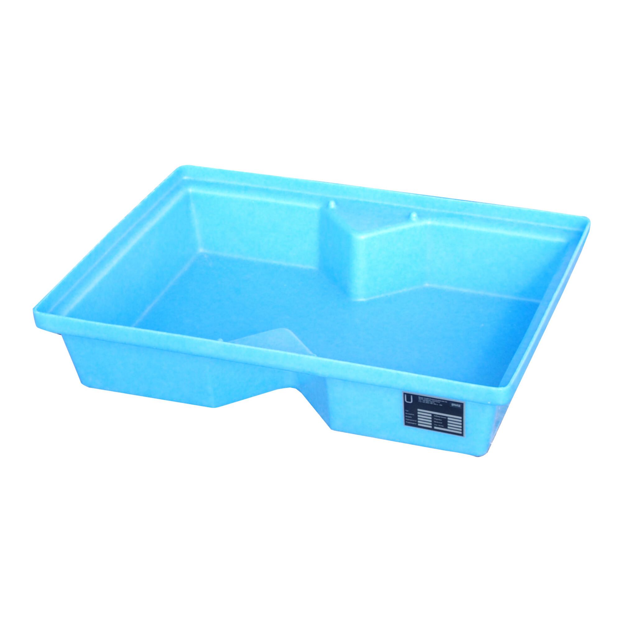 Bauer Südlohn GREEN-LINE PE-Auffangwanne für Paletten KWP-P 40, aus robustem Polyethylen, Blau (4520-43-0000-0000)