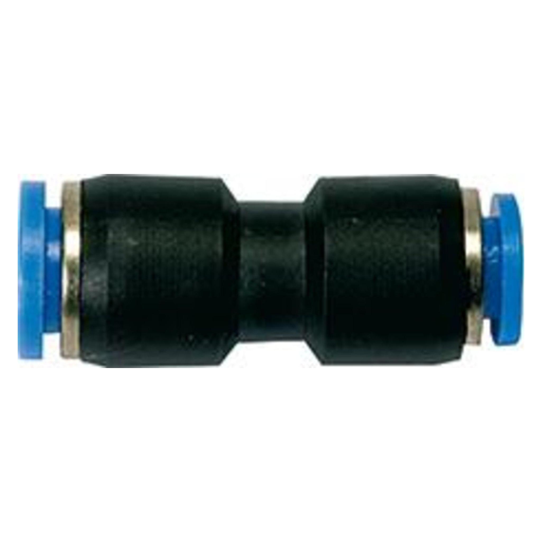 Riegler 109806-136.1210 Gerade Steckverbindung "Blaue Serie", reduzier., Schlauch-Ø 12/10, 1Stk (10 mm) (4047322026208)