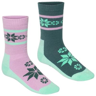 Kari Traa - Women's Rusa Sock 2-Pack - Wintersocken 36-38 | EU 36-38 bunt