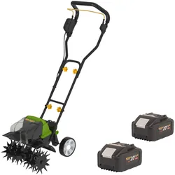 Procraft, Gartenhandwerkzeug, CT20/2bb Akku Kultivator 40 V ( 2x 20 V ) 360 mm Brushless + 2x Akku 8,0 Ah - ohne