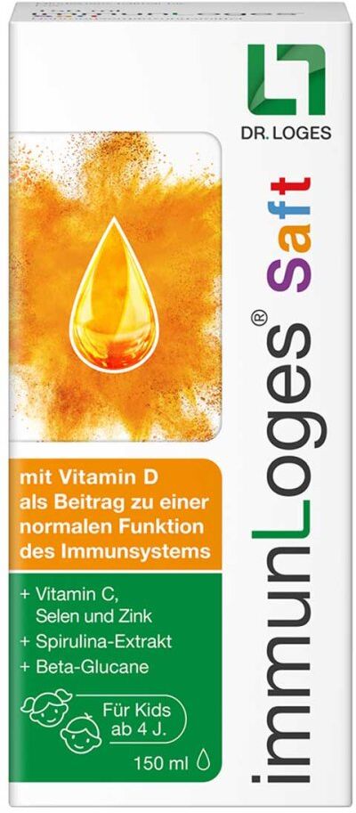 immunLoges Saft für Kinder - Für ein starkes Immunsystem 150ml