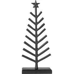 Christmas Chic Weihnachtsdekoration Tannenbaum 30 cm, schwarz
