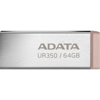 UR350 64 GB, USB-Stick nickel/braun, USB-A 3.2 Gen 1 (5 Gbit/s)