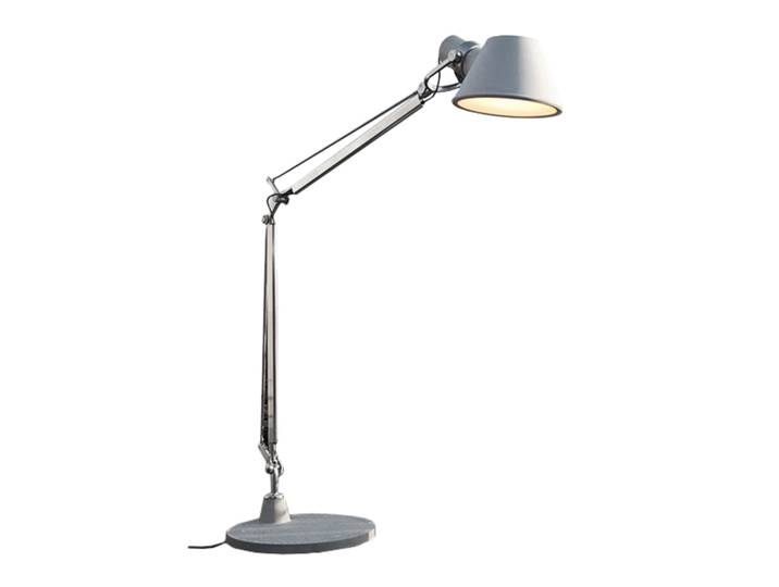 ARTEMIDE lampadaire pour extérieur TOLOMEO XXL OUTDOOR (Avec base - Aluminium extrudé et moulé, ciment, polypropylène, méthacrylate)