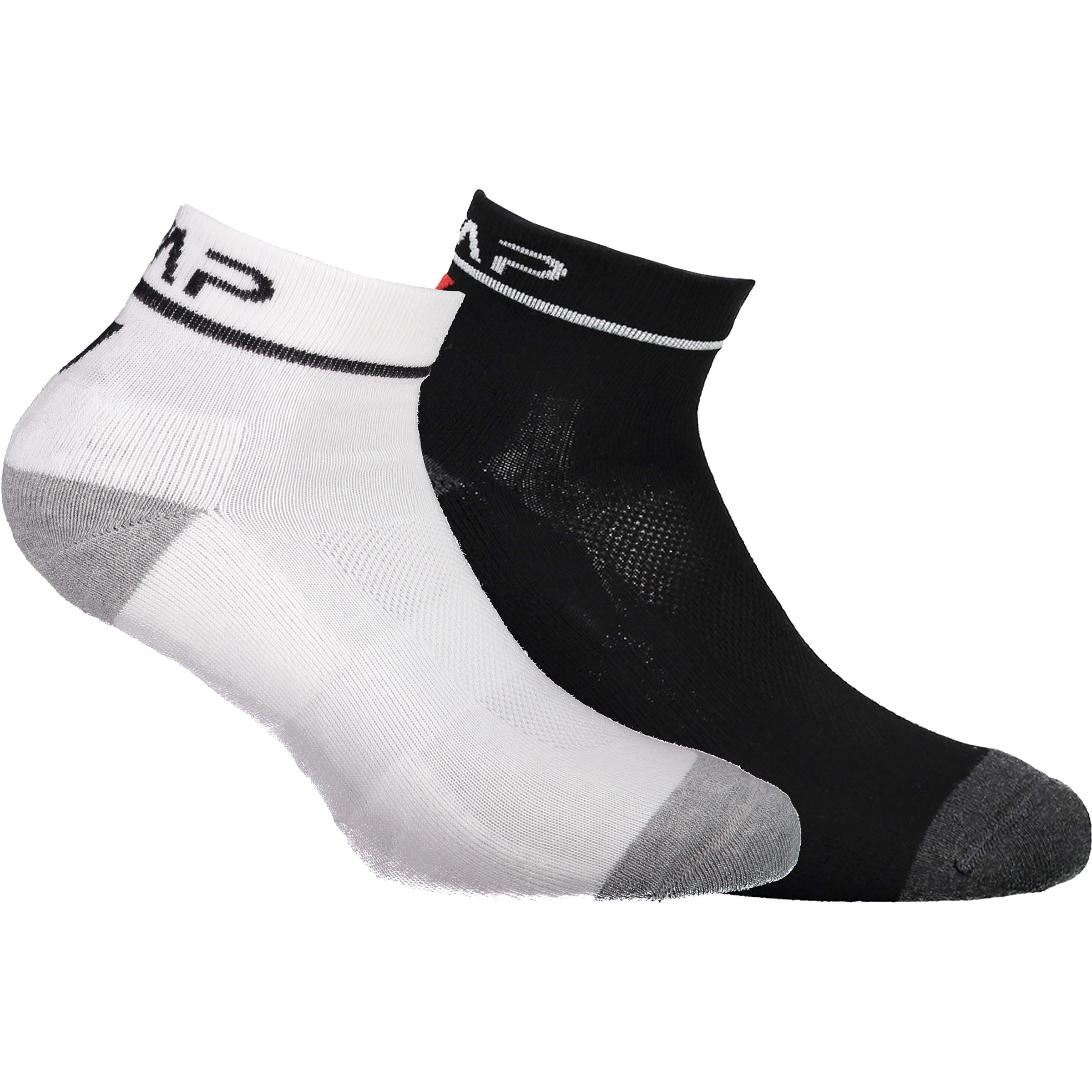 CMP Running 2er Pack Laufsocken weiss Größe 36 Laufen Widerstandsfähig