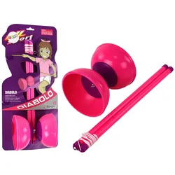 Jojo Juggling Diabolo Arcade-Spiel Rosa 13,5 x 11,5 cm