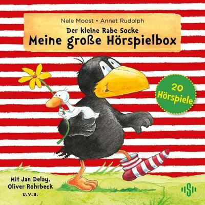 Der kleine Rabe Socke - Meine große Hörspielbox (Der kleine Rabe Socke) (Hörspiel) - Nele Moost, Audio, 9783844943887