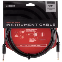 D’Addario PW-AMSG-15 - American Stage Inst Cable-15' - Instrumentenkabel