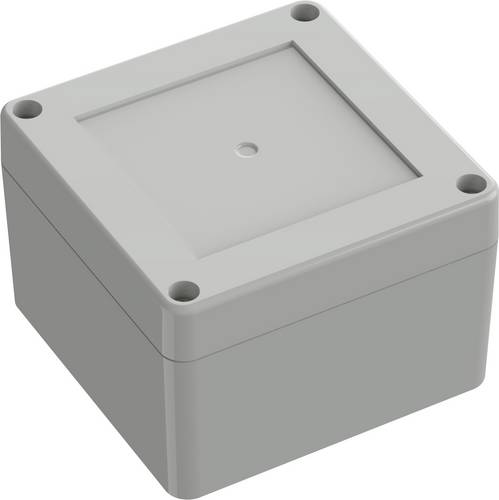 TRU COMPONENTS 6U07090906119 TC-13865072 Industrie-Gehäuse 90 x 90 x 60 Polycarbonat Lichtgrau 1St.