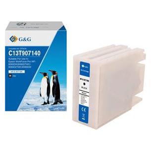 G&G kompatibel Ink mit C13T907140, NP-E-9071BK, black (BK) (16807)