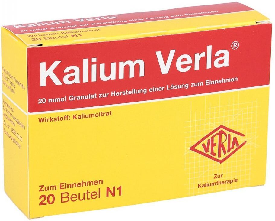 Kalium Verla Granulat
