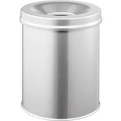 Durable Durable 3305, 26 cm, 357 mm 330523 Papierkorb 15 l (Ø x H) 260 mm x 357 mm Stahl Silber 1 St.