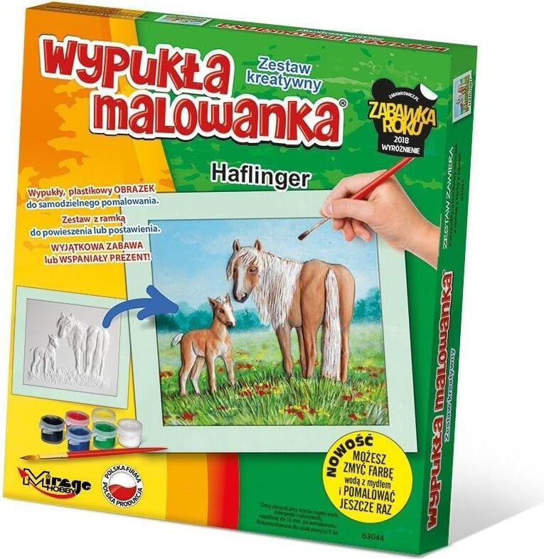 Mirage Hobby Kleurplaat Paarden Haflinger