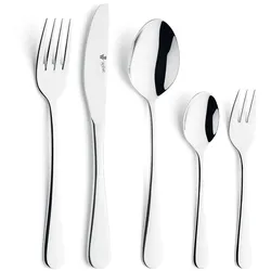Paul Wirths RHODOS  Besteckset, Edelstahl 18/10, 60-teilig