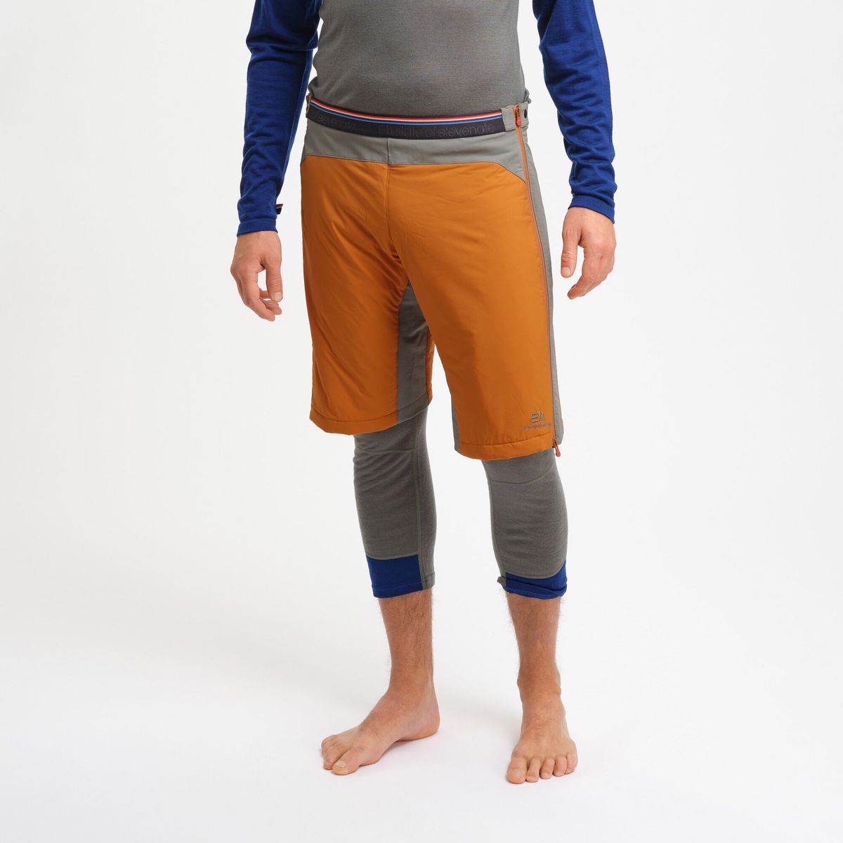 Elevenate Men Transition Insulation Shorts marmalade blocked (001) XXL 151-20001007