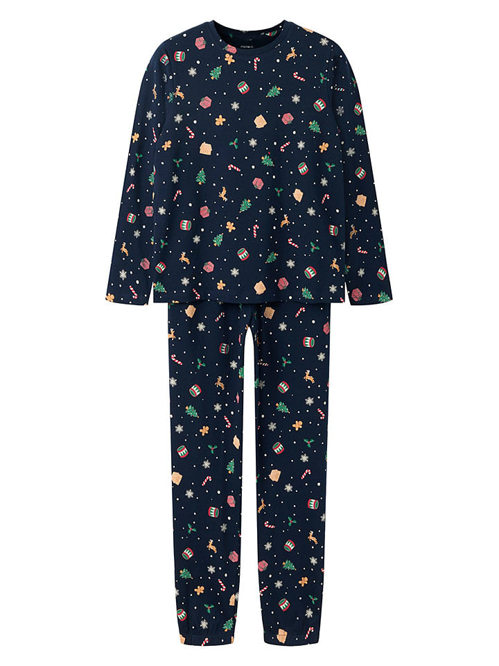 name it Pyjama "Proccos" in Dunkelblau - 116