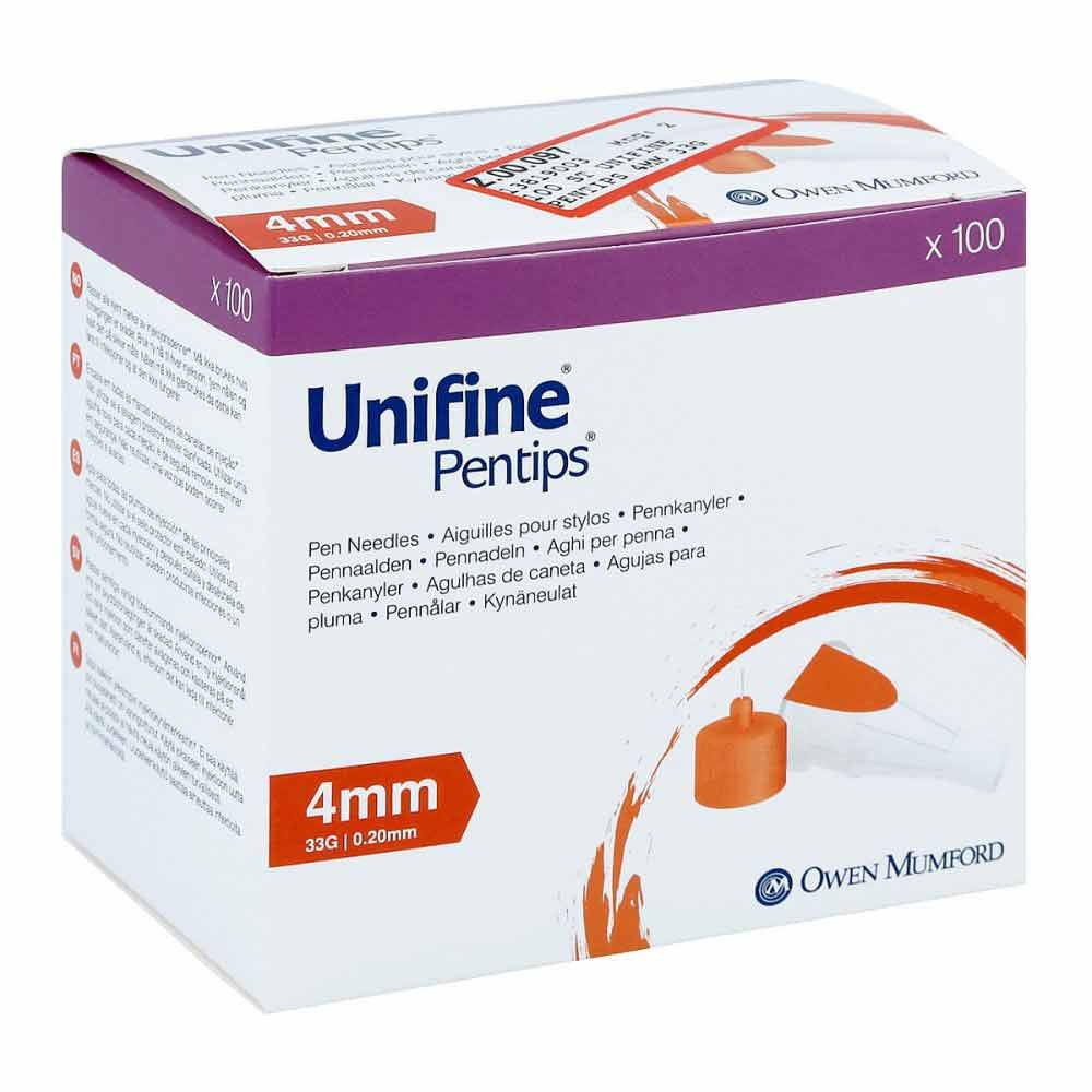 OWEN MUMFORD GmbH Unifine Pentips Kanüle 33 G 4 mm 13819003