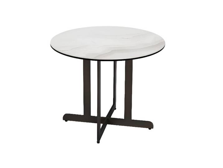 Xlmoebel Beistelltisch Moderner runder Kaffeetisch in elegantem Design (1-St., Beistelltisch), Hergestellt in Europa